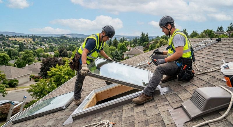 Roof Skylight Installation in Gig Harbor, WA
