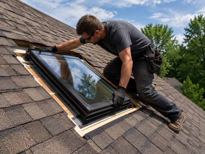 Roof Skylight Installation in Columbia, MO